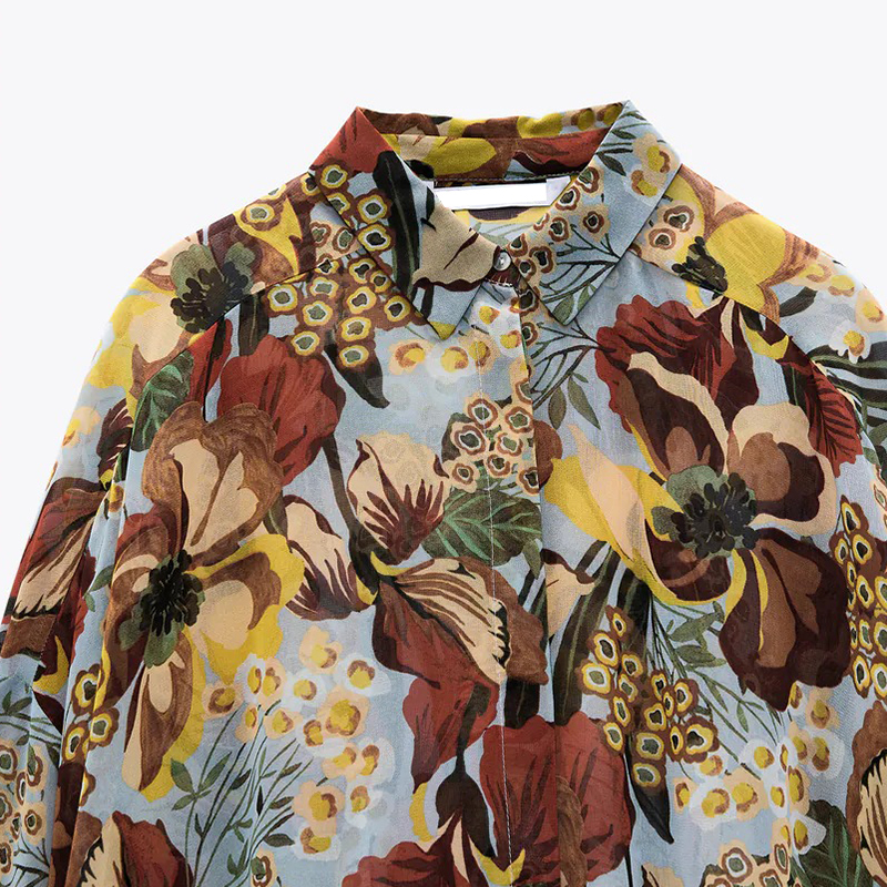 Floral Print Shirt