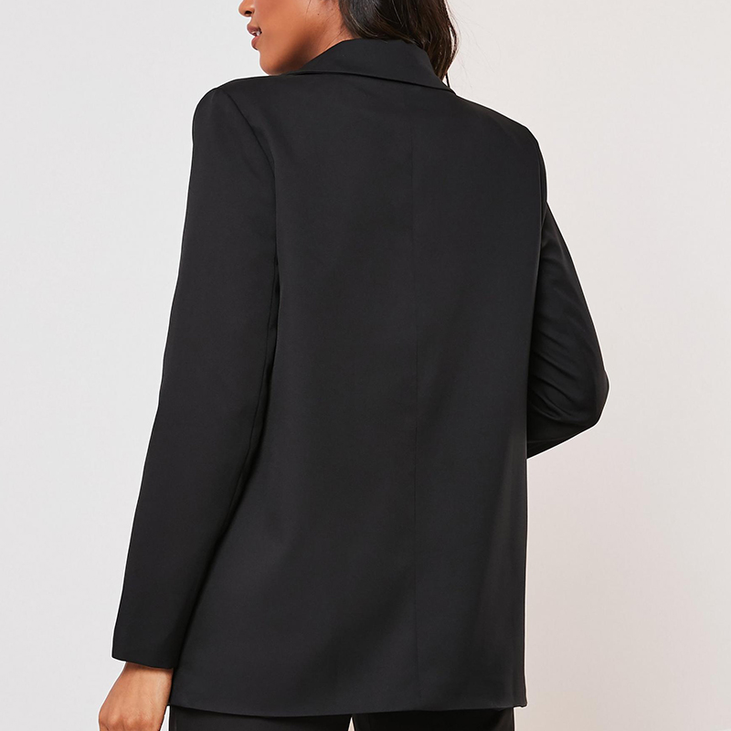 Black co ord boyfriend blazer