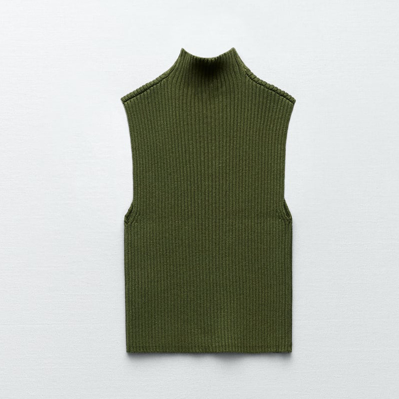 Ribbed knit top