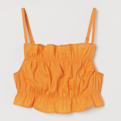 Flounce Tim Crop Top