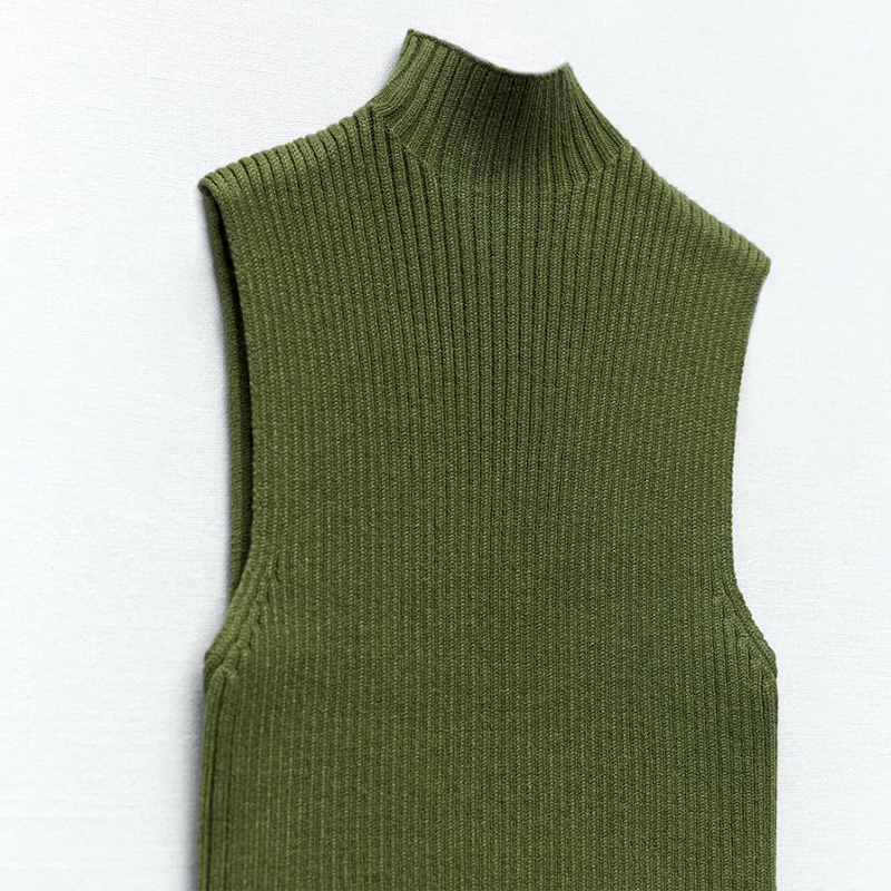 Ribbed knit top