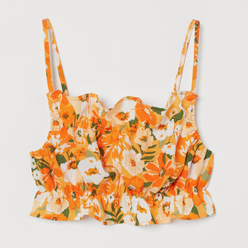 Flounce Tim Crop Top