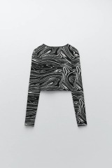 Jacquard top and trousers