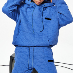 Blue hoodie