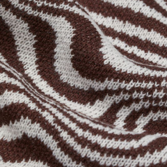 Jacquard knitted pullover