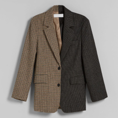 Two-tone blazer