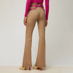 Stretch wool pants