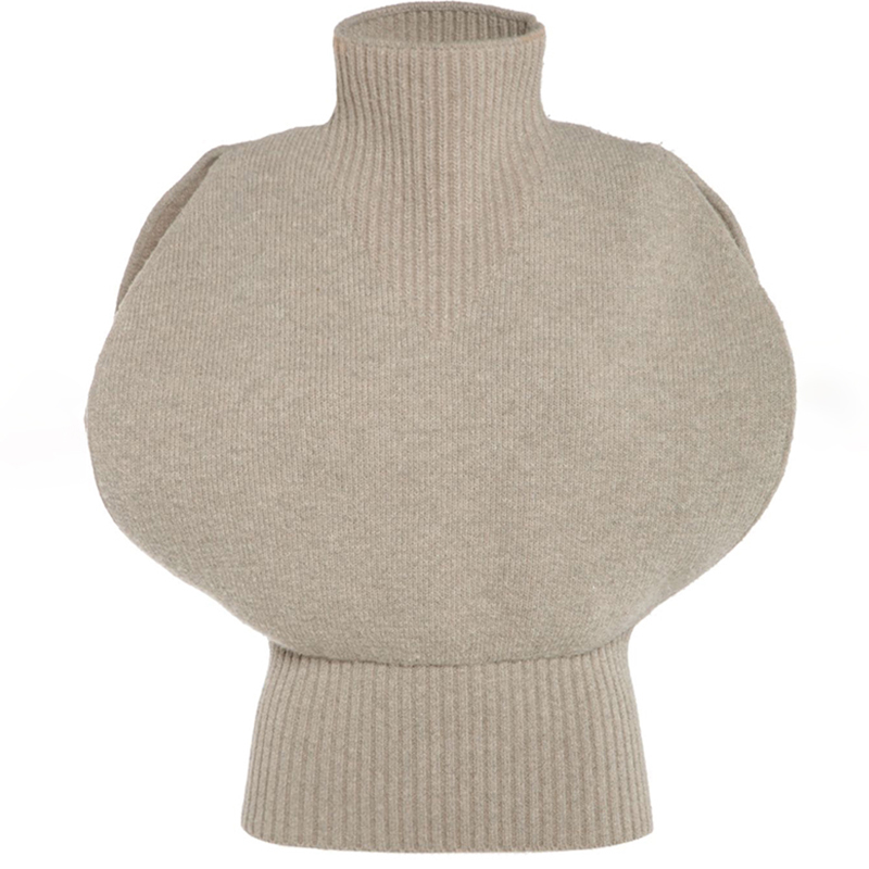 Knitted turtleneck sweater