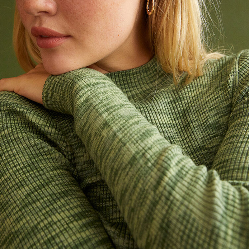 Mock Neck Sweater
