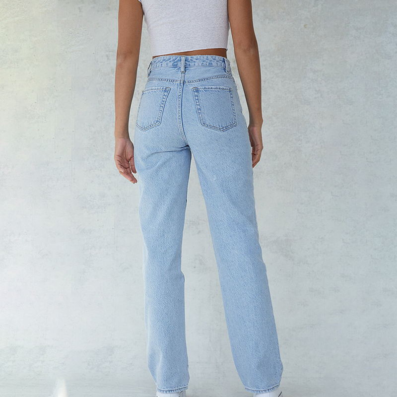 Diagonal Seam Jeans