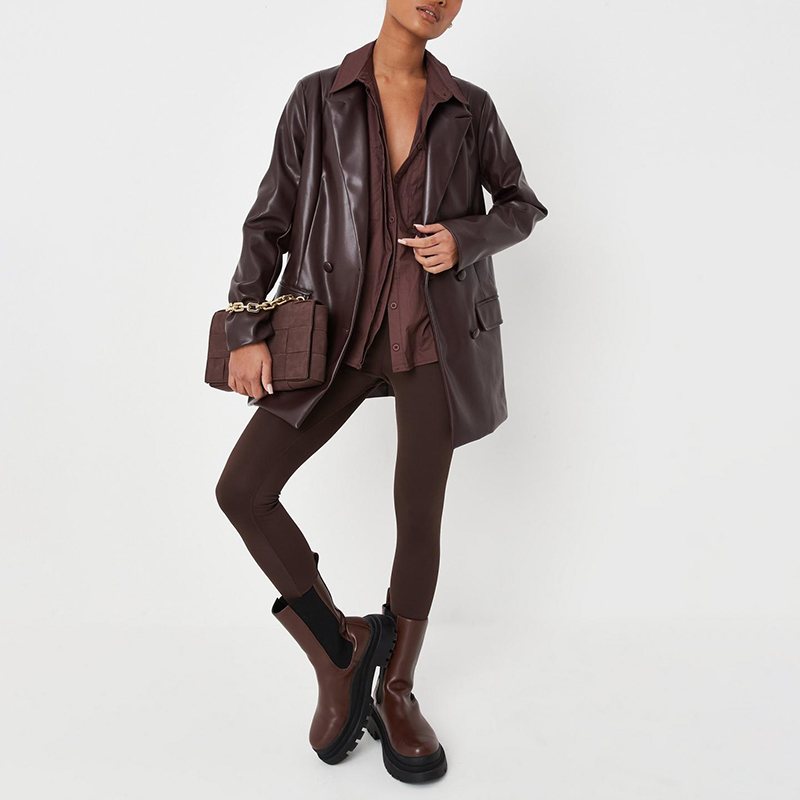 Chocolate pocket front shirt