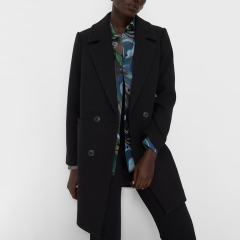 Double breasted coat