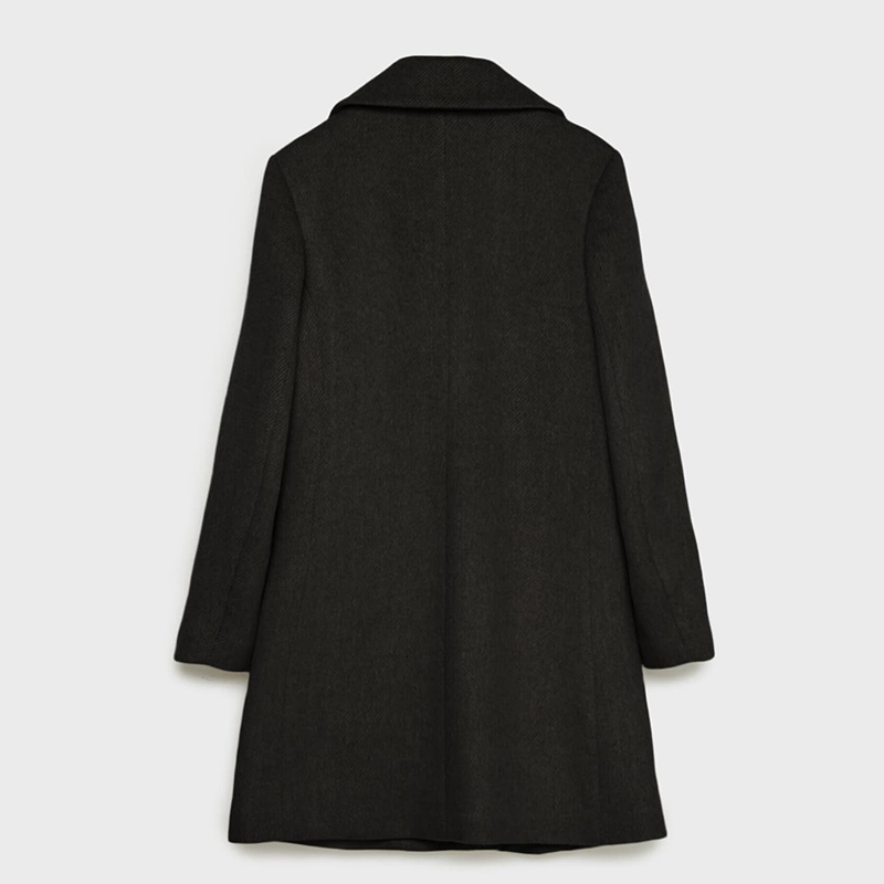 Double breasted coat