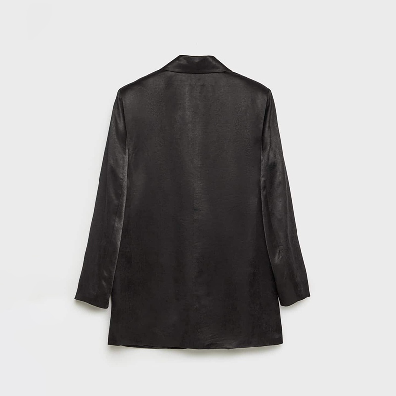 Satin blazer