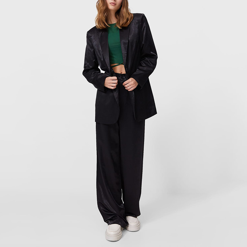Satin blazer