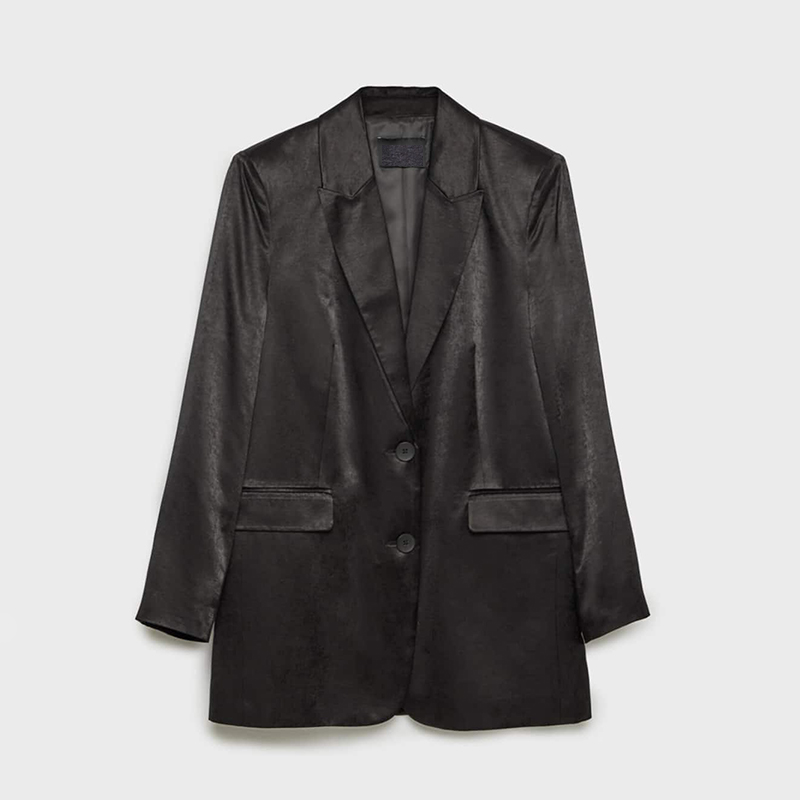 Satin blazer