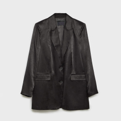 Satin blazer