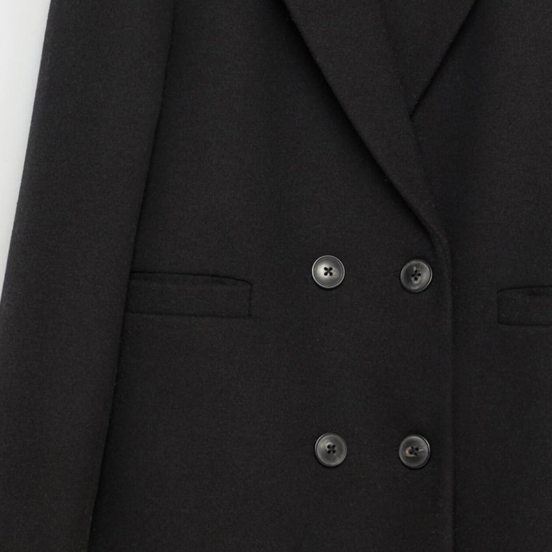 Double breasted coat