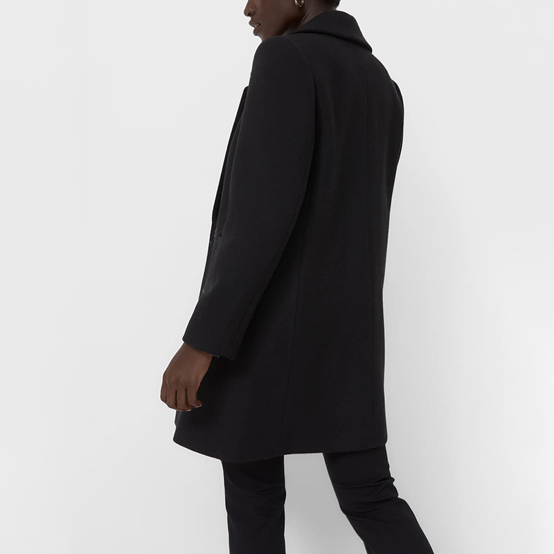 Double breasted coat