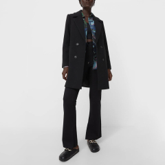Double breasted coat