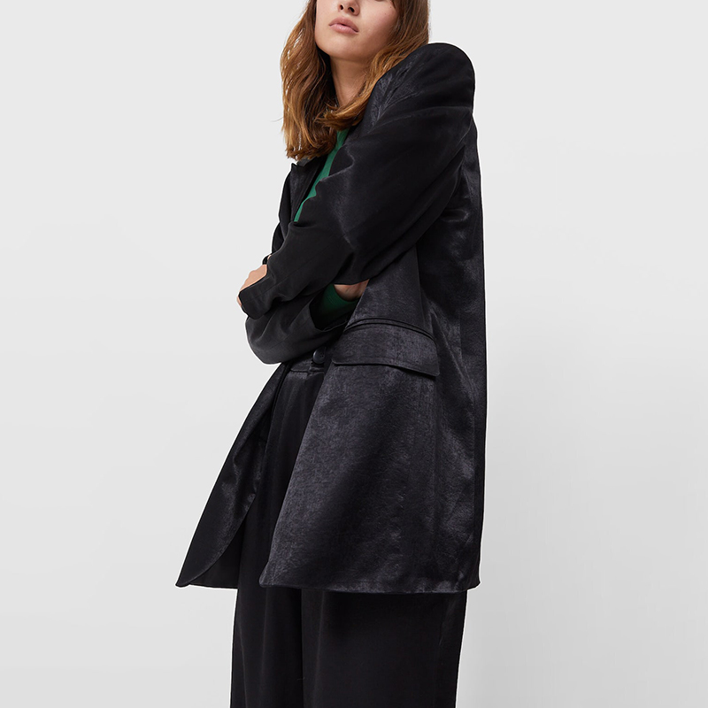 Satin blazer