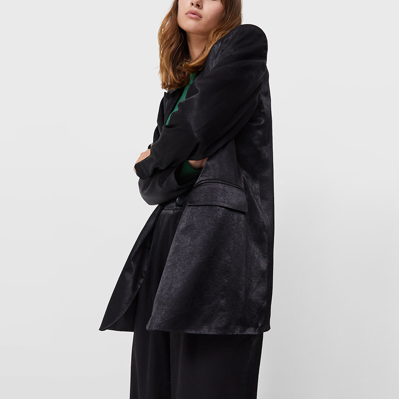 Satin blazer