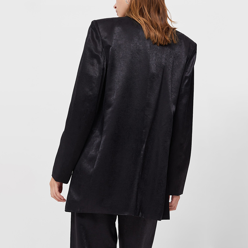 Satin blazer