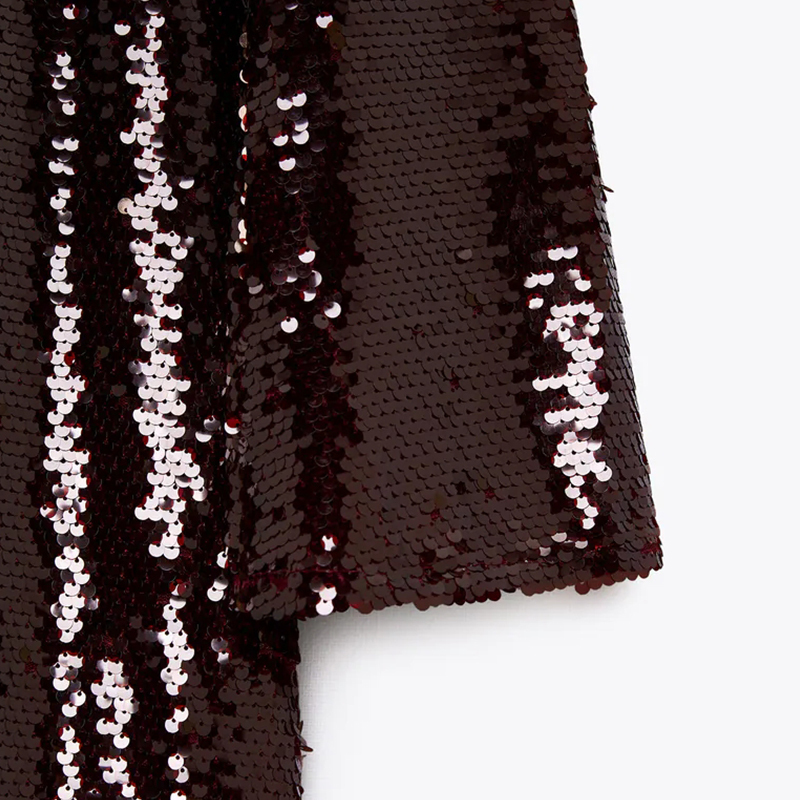Sequin embellished dress