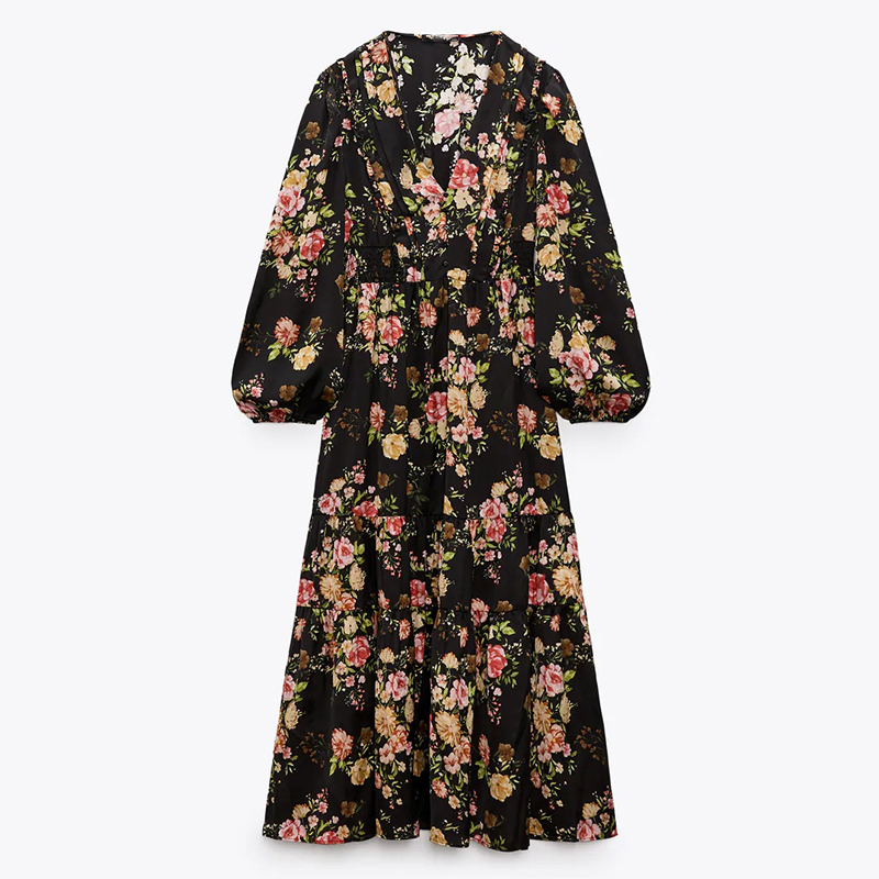Printed dress