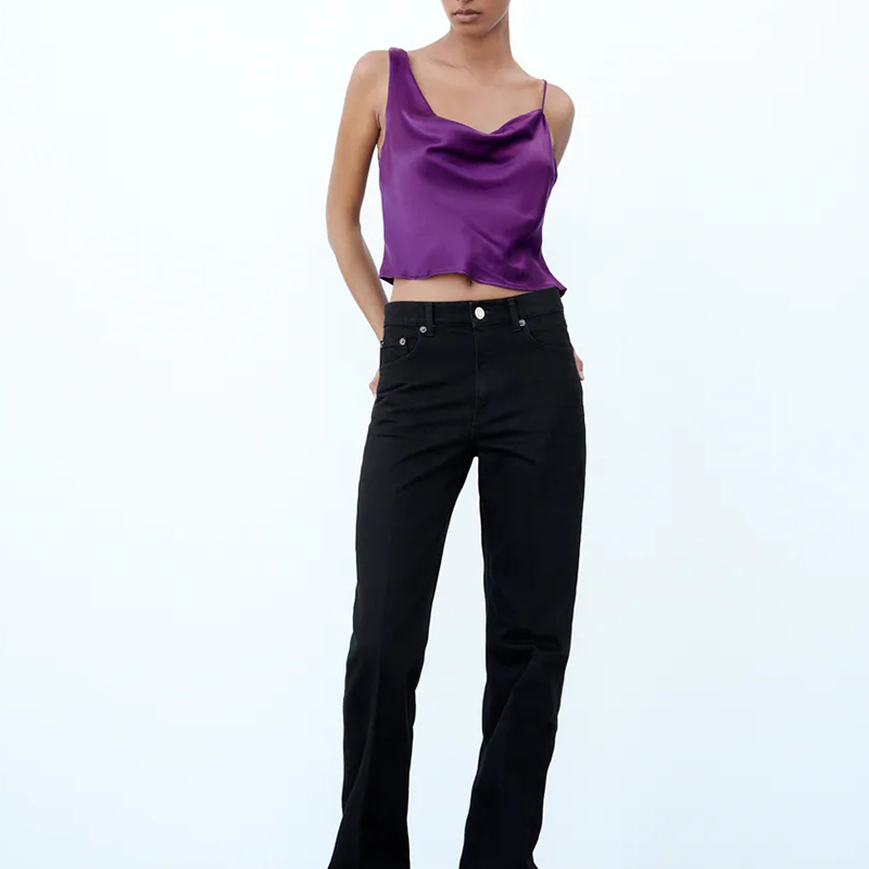 Silk underwear top