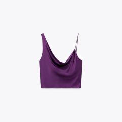 Silk underwear top