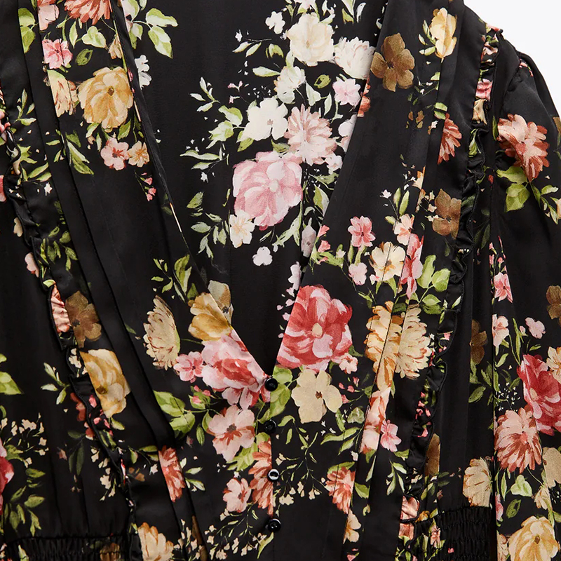 Printed dress