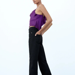 Silk underwear top