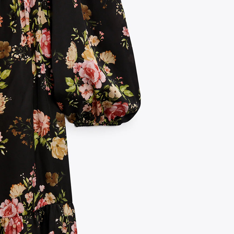 Printed dress
