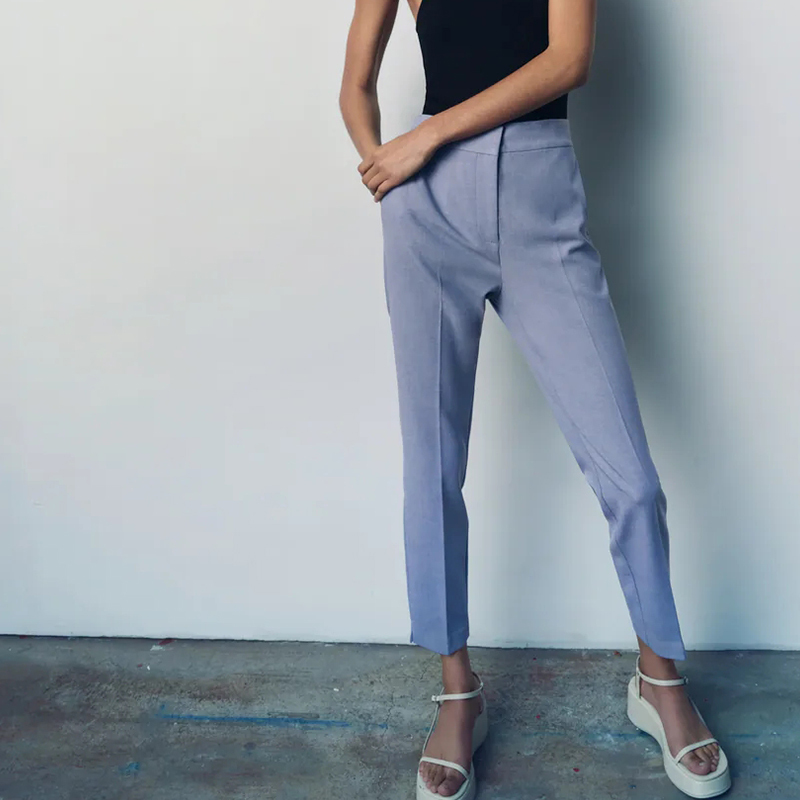 JOGGER WAIST SKINNY TROUSERS