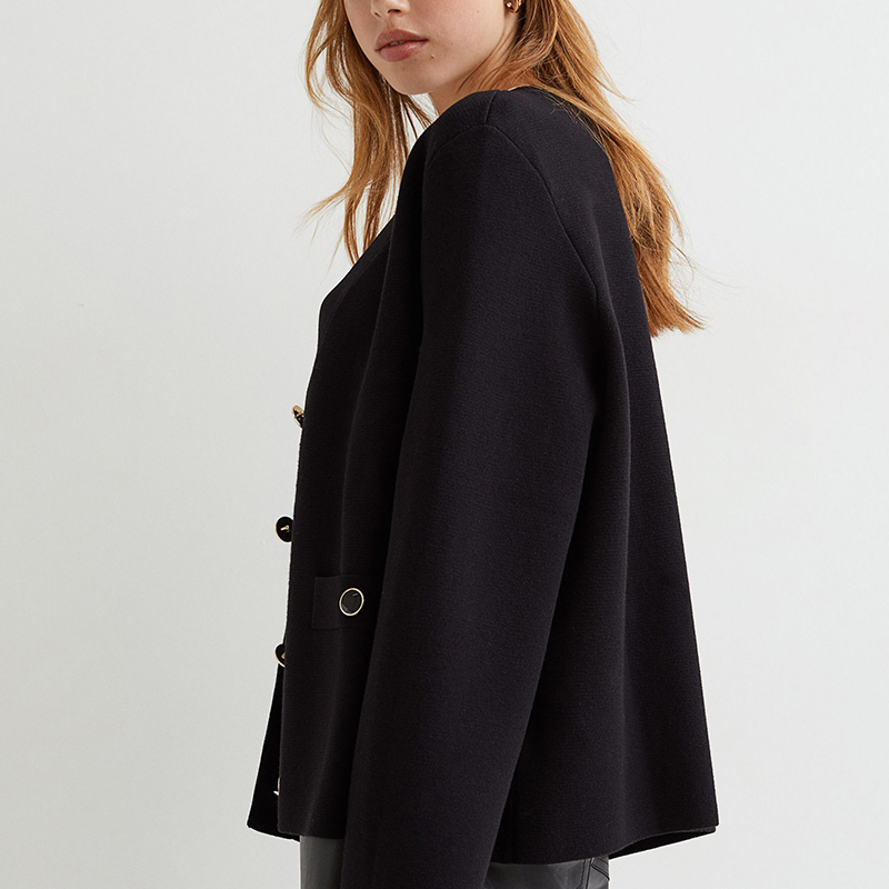Square cardigan