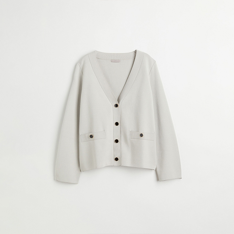 Square cardigan