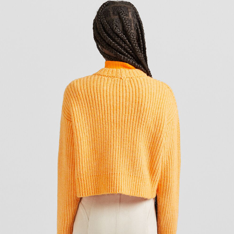Seam square sweater