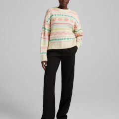 Jacquard sweater