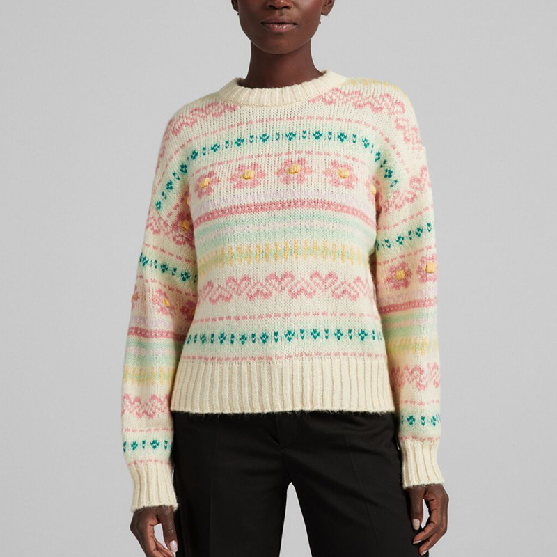 Jacquard sweater
