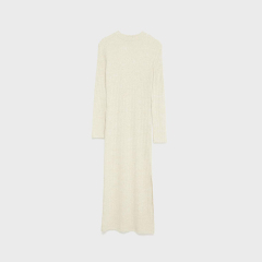 Ribbed midi dress