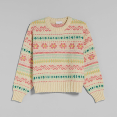 Jacquard sweater