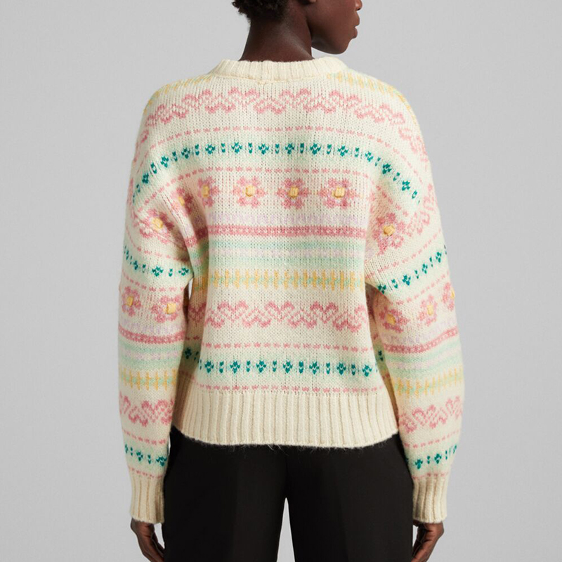 Jacquard sweater