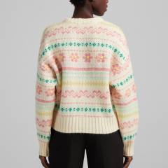 Jacquard sweater