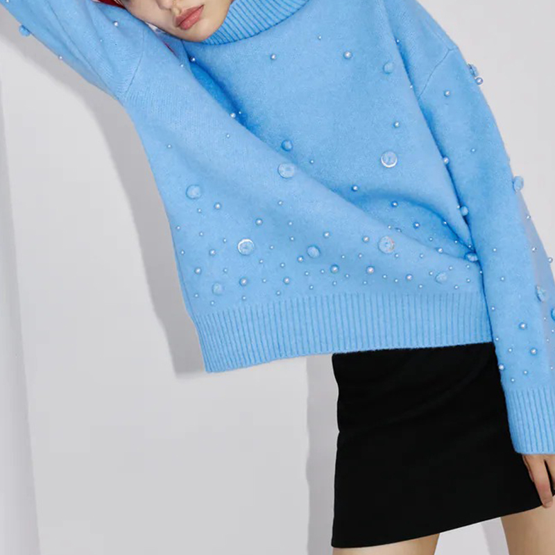Sequined sweater