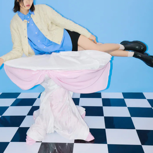 Pearl embellished knitted jacket