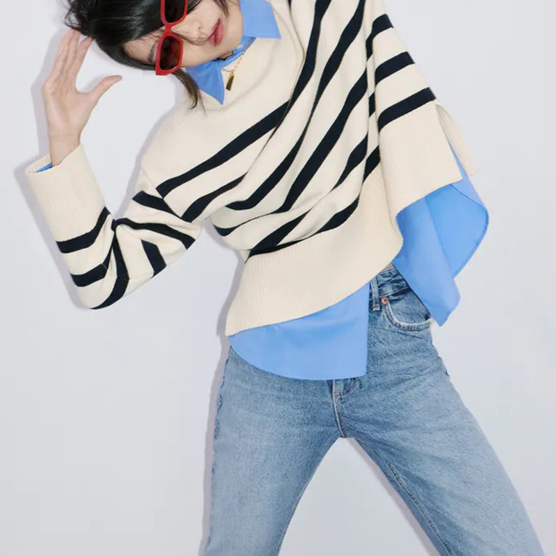 Striped sweater