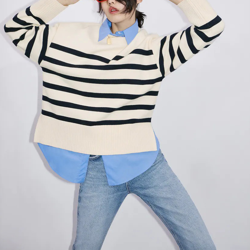 Striped sweater
