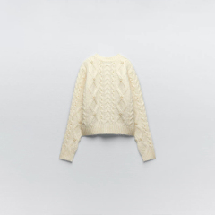 Pearl embellished knitted jacket