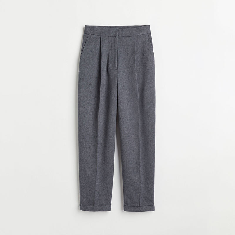 Folded trousers